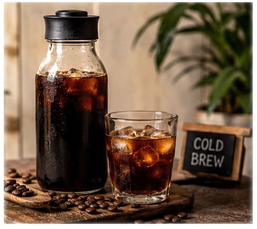 recette cafe cold brew infusion lente